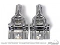 87-93 5.0 Radiator Brackets (Stainless)