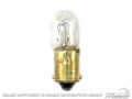 1/4/65-69 Transmission Control Selector Dial Light Bulb