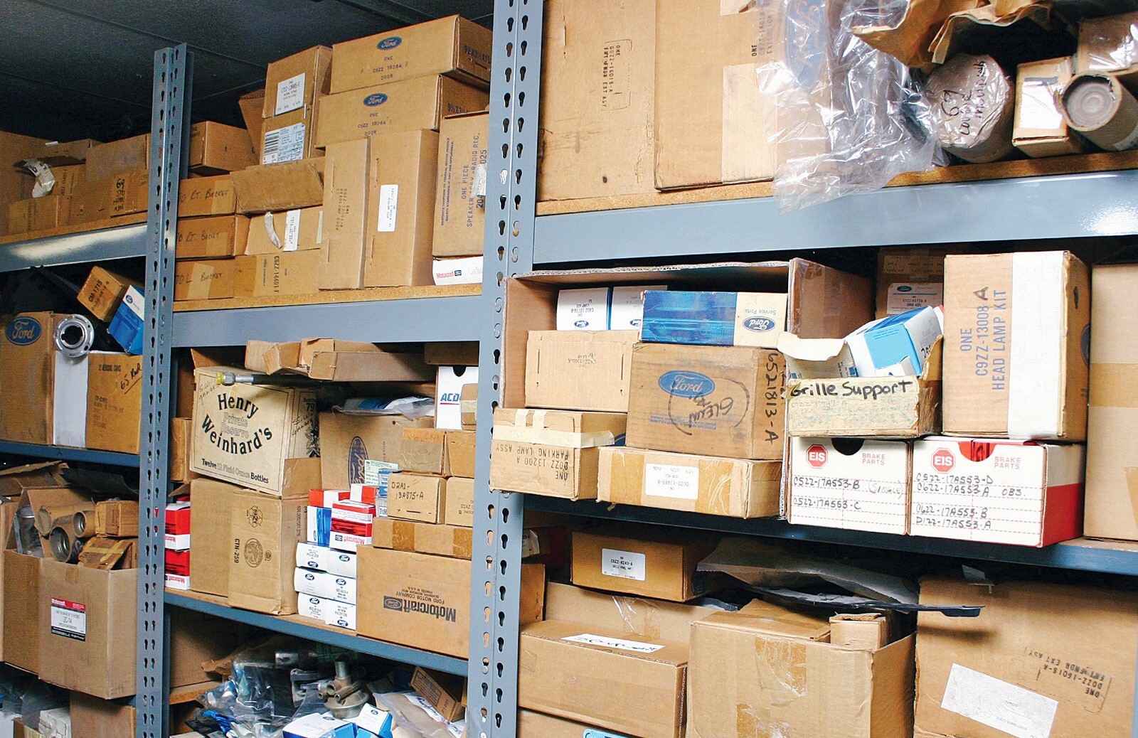 NOS Products in our Dry Warehouse